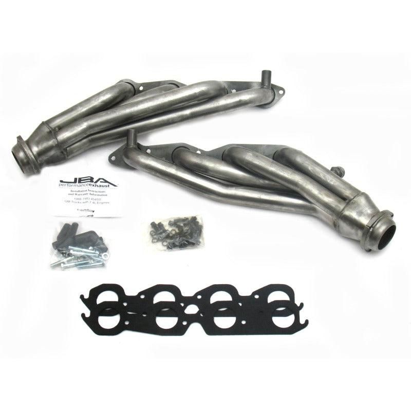 JBA 96-00 GM Truck 7.4L Voretc w/EGR & A.I.R. 1-3/4in Primary Raw 409SS Cat4Ward Header-tuningsupply.com