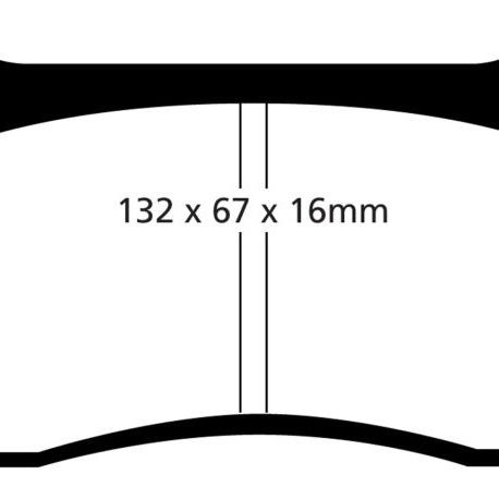 EBC 99-03 Aston Martin DB7 5.9 Bluestuff Front Brake Pads-tuningsupply.com