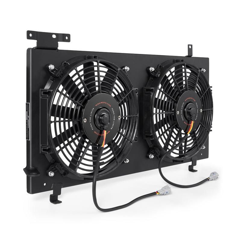 Mishimoto 08+ Subaru WRX/STI PNP Aluminum Fan Shroud Black-tuningsupply.com