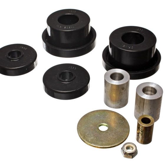 Energy Suspension 08-10 Chrysler Challenger/07-10 Charger RWD Black Rear Diff Mount Bushing Set-tuningsupply.com