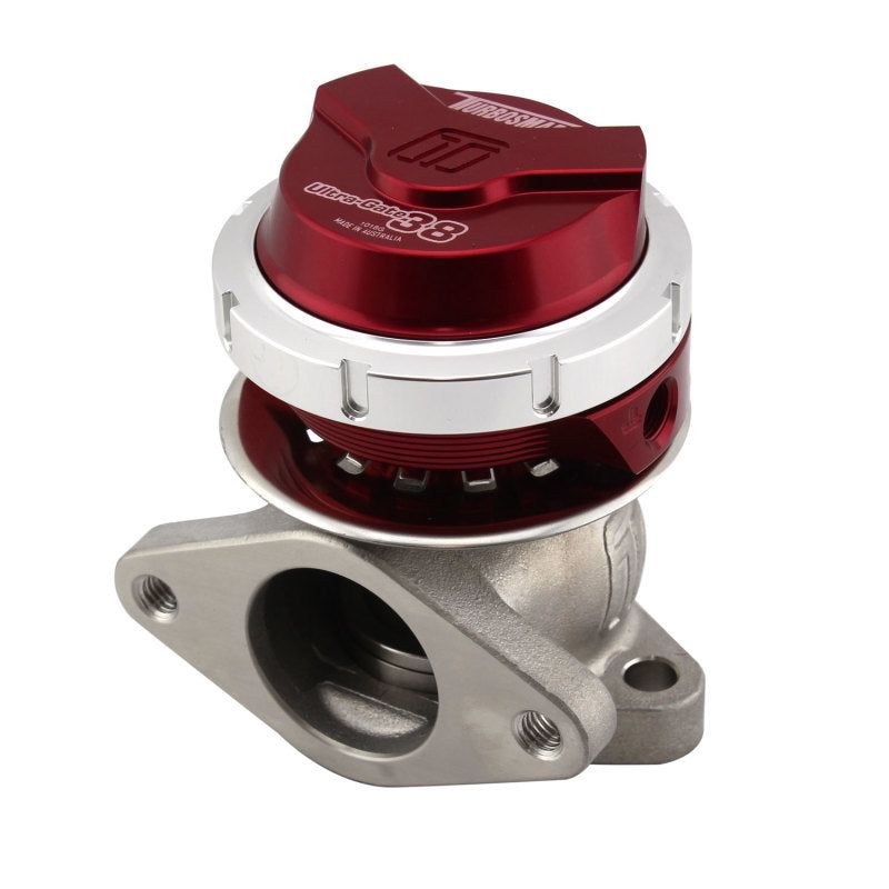 Turbosmart WG38 Gen V Ultragate 38 14psi Red-Wastegates-Turbosmart-TURTS-0551-1014-SMINKpower Performance Parts