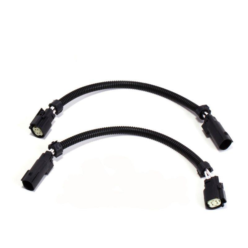 BBK 2015 Mustang GT V6 6-Pin Front O2 Sensor Wire Harness Extensions 12 (pair)-tuningsupply.com