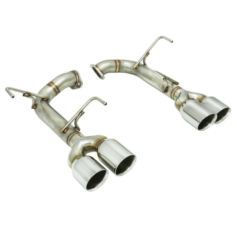 Remark 2015+ Subaru WRX/STI VA Axle Back Exhaust w/Stainless Steel Double Wall Tip - SMINKpower Performance Parts REMRO-TSVA-D Remark