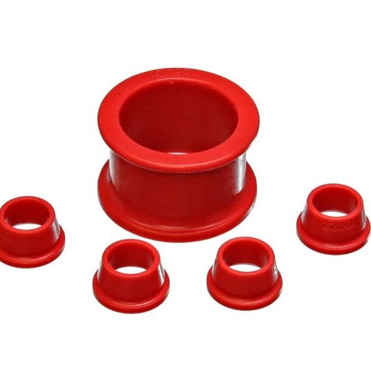 Energy Suspension 96-00 Honda Civic/CRX / 99-00 Honda Civic Si Red Power Steering Rack Bushing Set-tuningsupply.com