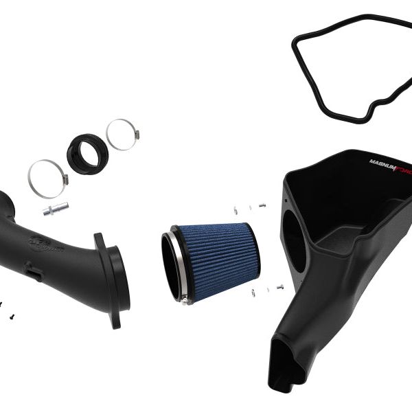 AFe Magnum FORCE Stage-2 Cold Air Intake System w/Pro Dry S Media 18-19 Ford Mustang-tuningsupply.com