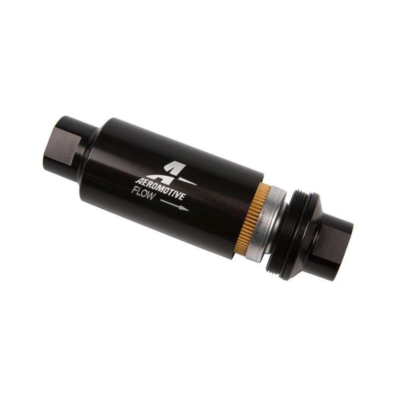 Aeromotive In-Line Filter - AN-10 - Black - 10 Micron-tuningsupply.com