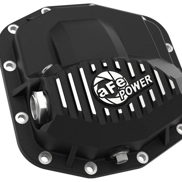 aFe Power Pro Series Front Differential Cover Black (Dana M210) 18-19 Jeep Wrangler JL 2.0L (t)-tuningsupply.com