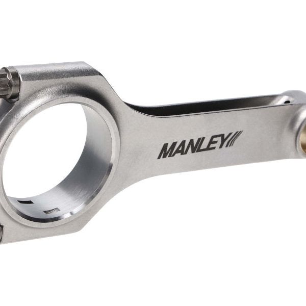 Manley Chevy Small Block LS Series 6.125in H Beam Connecting Rod Set-Connecting Rods - 8Cyl-Manley Performance-MAN14051-8-SMINKpower Performance Parts