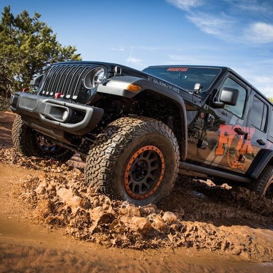 Fox 18+ Jeep JL 2.0 Factory Race Series 8.1in ATS Stabilizer 23.2in Ext Through-Shaft Axle Mount-tuningsupply.com