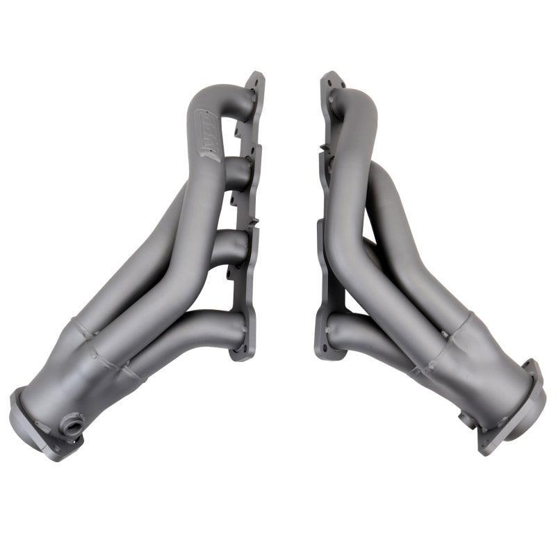 BBK 11-20 Dodge Challenger Hemi 6.4L Shorty Tuned Length Exhaust Headers - 1-7/8in Titanium Ceramic-tuningsupply.com