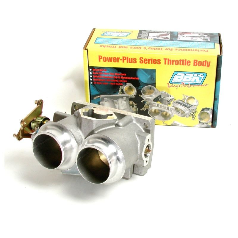 BBK 87-96 Ford F Series Truck RV 302 351 Twin 56mm Throttle Body BBK Power Plus Series-tuningsupply.com