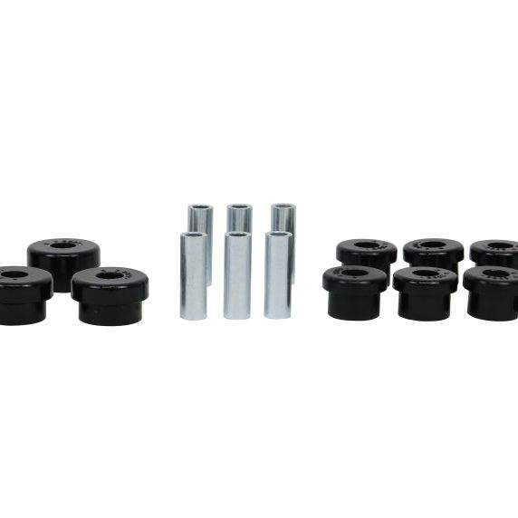 Whiteline Plus 88-00 Honda Civic / 88-9/95 CRX Rear Control Arm - Lower Inner & Outer Bushing Kit-Bushing Kits-Whiteline-WHLW62005-SMINKpower Performance Parts