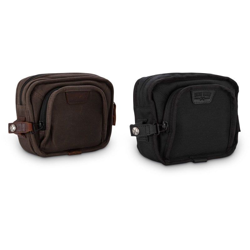 Burly Brand Handlebar Bag - Black-tuningsupply.com