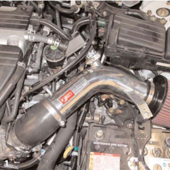 Injen 03-04 Accord 4 Cyl. LEV Motor Only Polished Short Ram Intake-tuningsupply.com