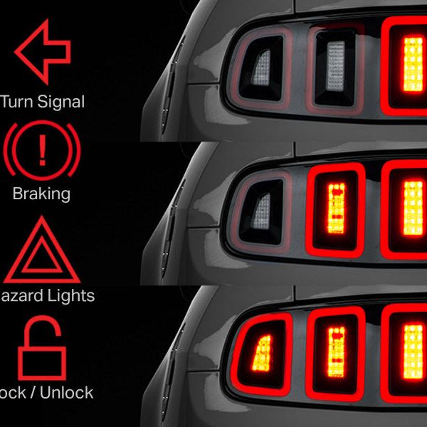 Raxiom 10-22 Ford Mustang Tail Light Sequencer (Plug-and-Play) - SMINKpower Performance Parts RAX301042 Raxiom