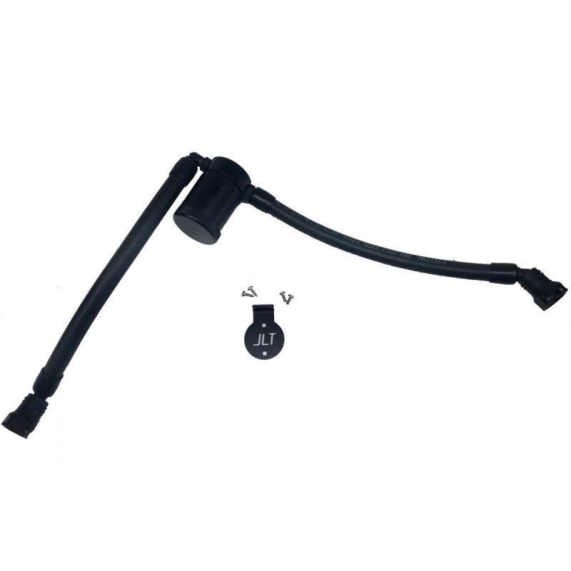 J&L 05-10 Ford F-150 5.4L Driver Side Oil Separator 3.0 - Black Anodized-tuningsupply.com