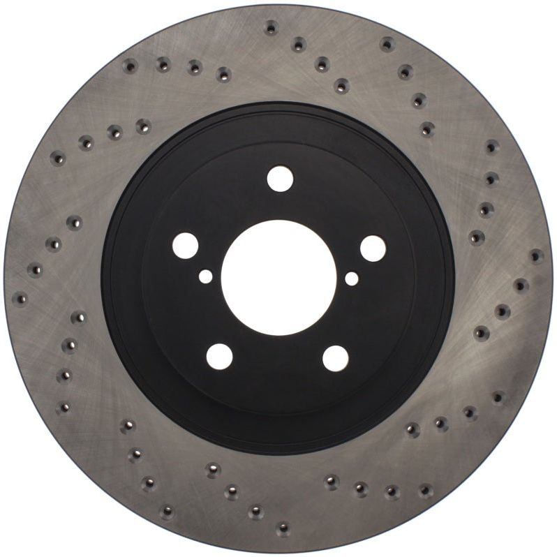 StopTech Drilled Sport Brake Rotor-Brake Rotors - Drilled-Stoptech-STO128.47021R-SMINKpower Performance Parts