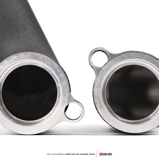 AMS Performance 15-18 BMW M3 / 15-20 BMW M4 w/ S55 3.0L Turbo Engine Charge Pipes-tuningsupply.com