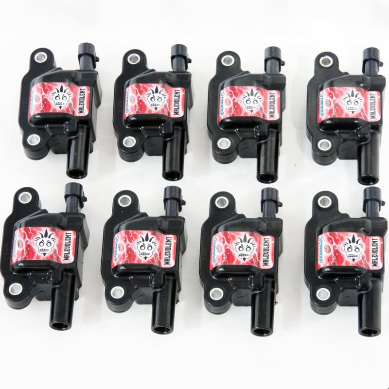 Granatelli 14-23 GM LT Malevolent Coil Packs - Black (Set of 8 )-tuningsupply.com