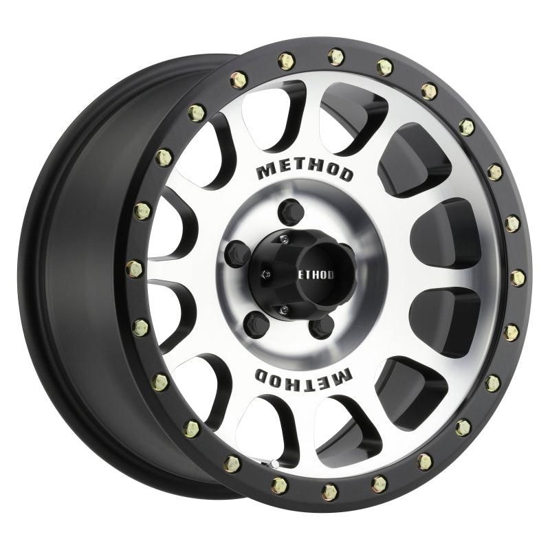 Method MR305 NV 17x8.5 0mm Offset 5x5 94mm CB Machined/Black Street Loc Wheel - SMINKpower Performance Parts MRWMR30578550300 Method Wheels