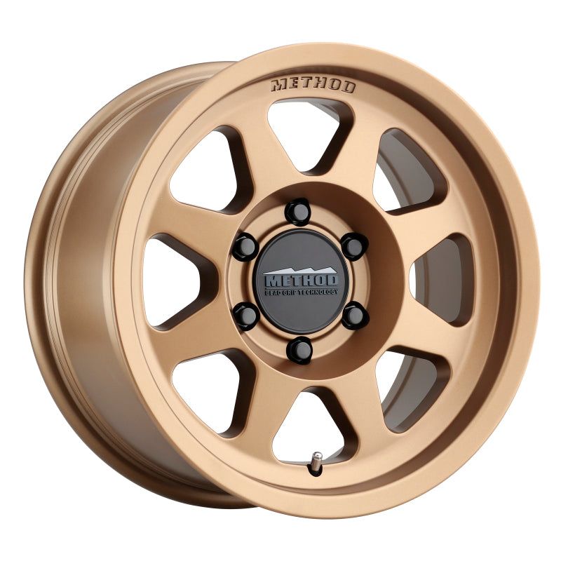 Method MR701 17x8.5 0mm Offset 6x5.5 106.25mm CB Method Bronze Wheel-tuningsupply.com