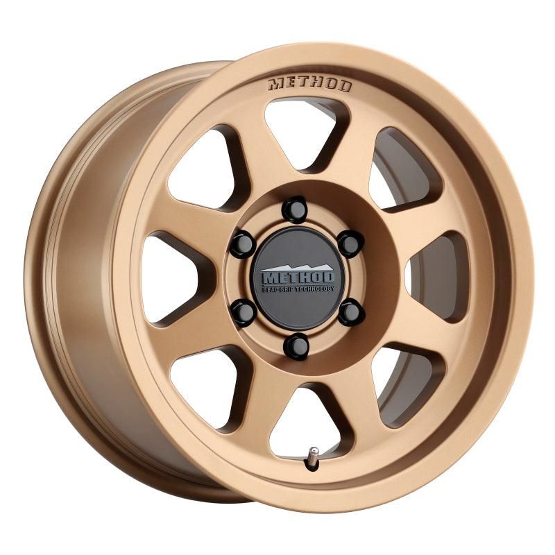 Method MR701 17x9 -12mm Offset 6x5.5 106.25mm CB Method Bronze Wheel-tuningsupply.com