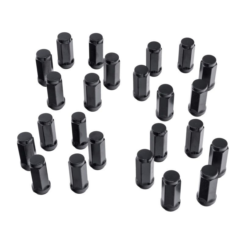 Rugged Ridge Wheel Lock Nut Set 24 Black M14-1.5 - SMINKpower Performance Parts RUG16715.32 Rugged Ridge