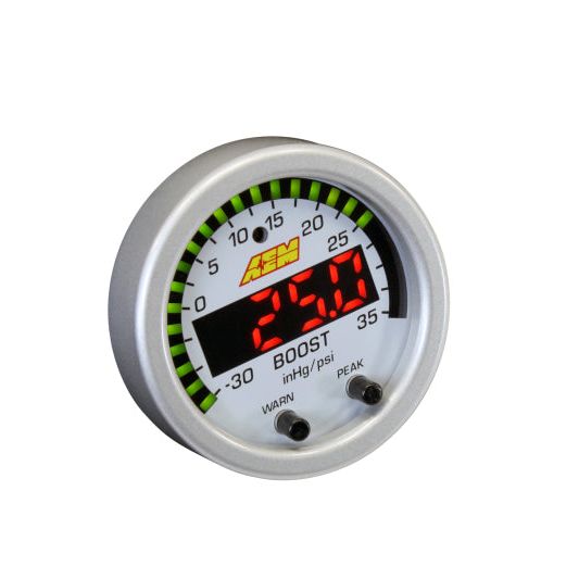 AEM X-Series Boost Pressure -30inHg 35psi Gauge-tuningsupply.com