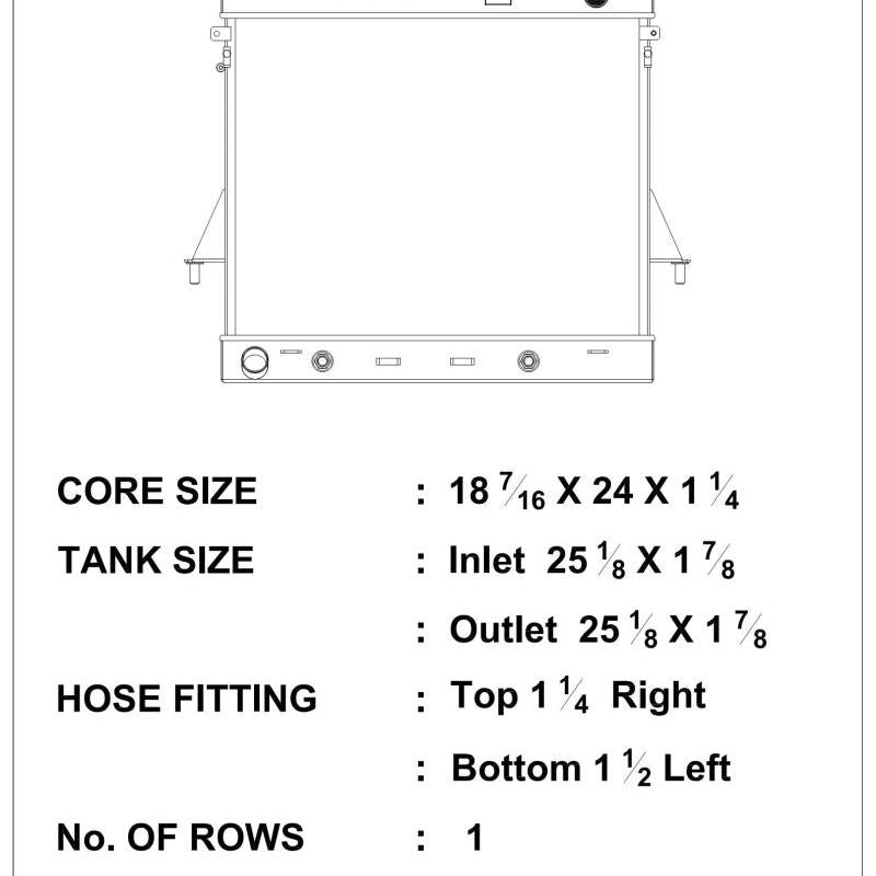 CSF 06-10 Hummer H3/H3T 3.5L/3.7L/5.3L Radiator-tuningsupply.com