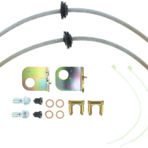 StopTech 05-06 Pontiac GTO SS Front Brake Line Kit-Brake Line Kits-Stoptech-STO950.62018-SMINKpower Performance Parts