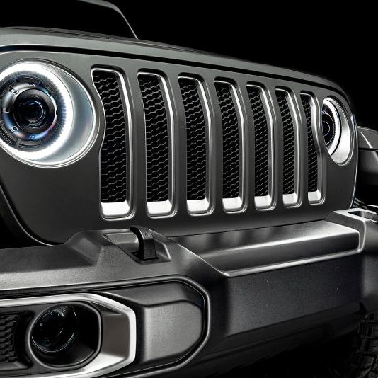 Oracle Oculus Bi-LED Projector Headlights for Jeep JL/Gladiator JT - Graphite Metallic - 5500K - SMINKpower Performance Parts ORL5839-504-PAU ORACLE Lighting