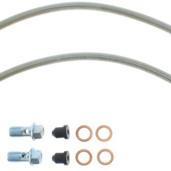 StopTech 06-10 Chevrolet Corvette Z06 Stainless Steel Rear Brake Lines-Brake Line Kits-Stoptech-STO950.62507-SMINKpower Performance Parts