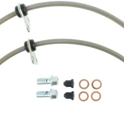 StopTech 06-09 Honda S2000 Rear SS Brake Lines-Brake Line Kits-Stoptech-STO950.40510-SMINKpower Performance Parts