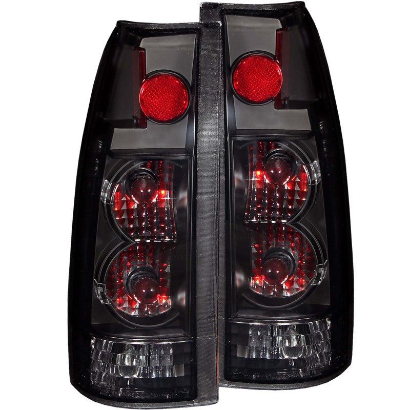 ANZO 1999-2000 Cadillac Escalade Taillights Dark Smoke G2-tuningsupply.com