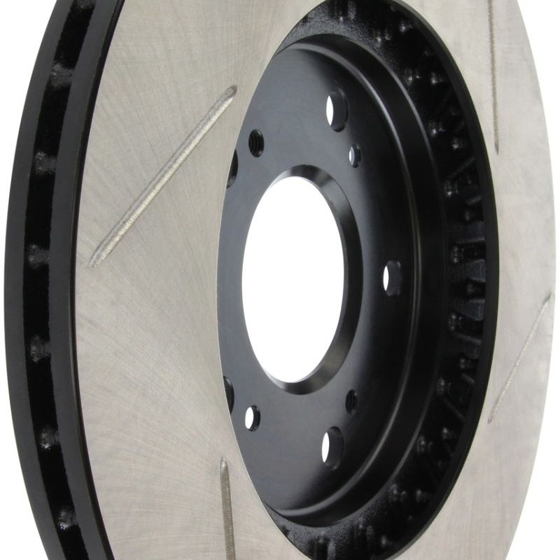 StopTech Power Slot 91-96 Acura NSX Left Rear Slotted Rotor-Brake Rotors - Slotted-Stoptech-STO126.40029SL-SMINKpower Performance Parts