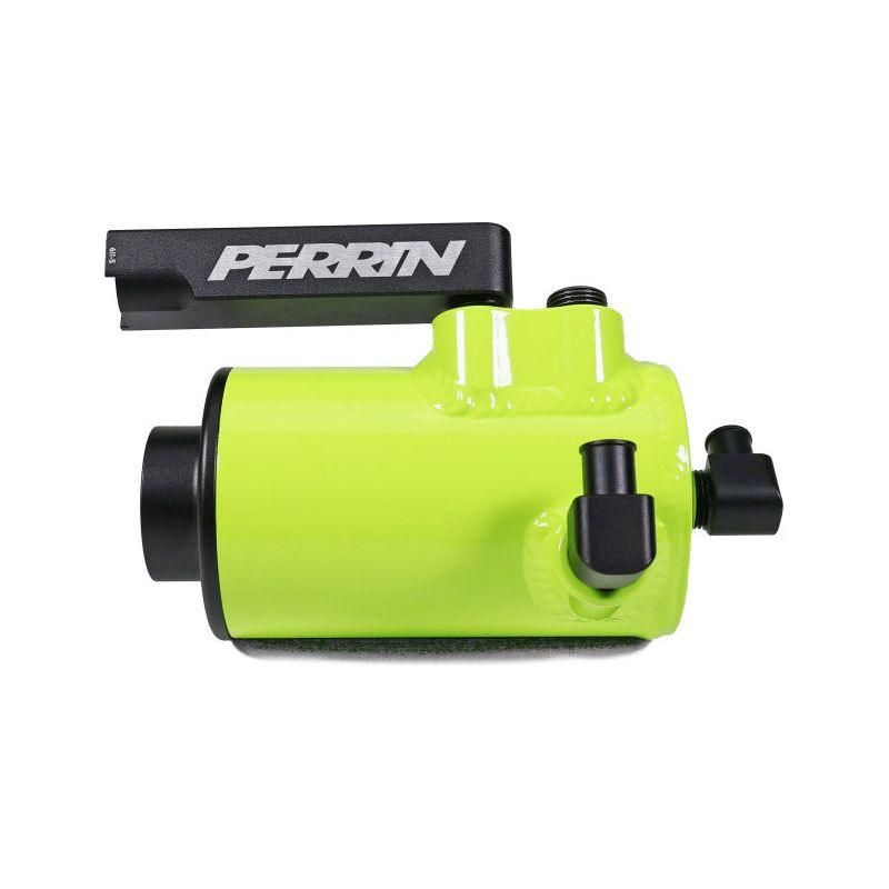 Perrin 22-23 Subaru WRX Air Oil Separator - Neon Yellow-tuningsupply.com