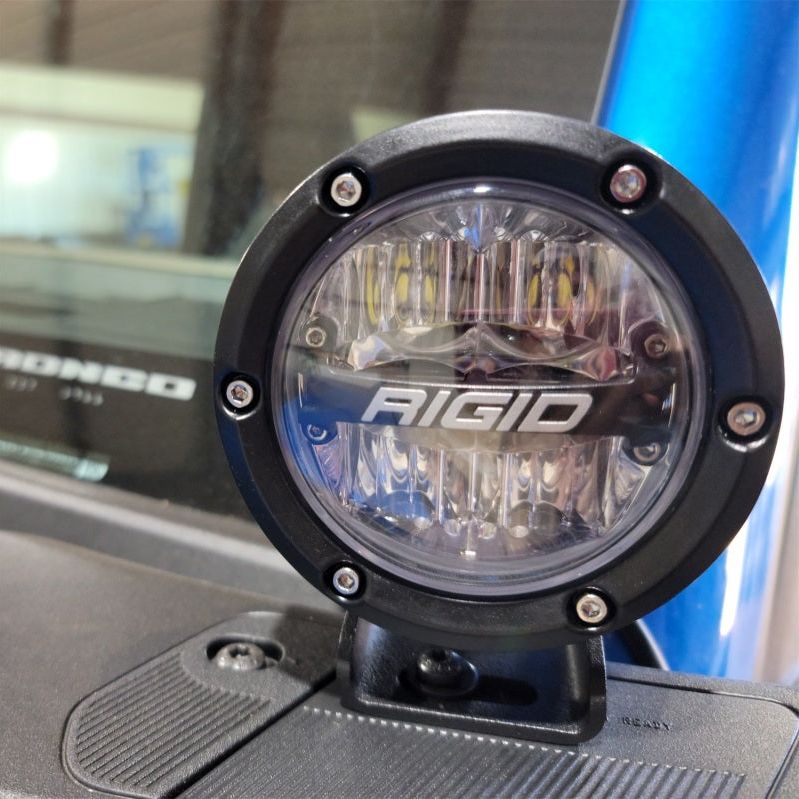 Ford Racing 2021+ Ford Bronco Mirror Mounted 4in Rigid LED Lights Kit-tuningsupply.com