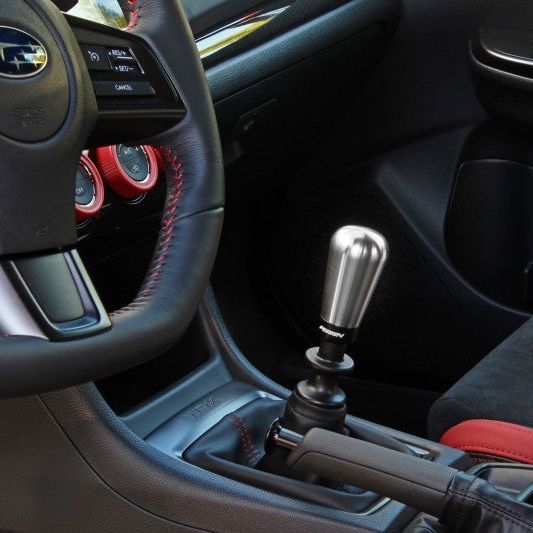 Perrin 15-22 Subaru WRX 1.8in. SS Tapered Shift Knob (w/Rattle Fix) - Brushed-tuningsupply.com