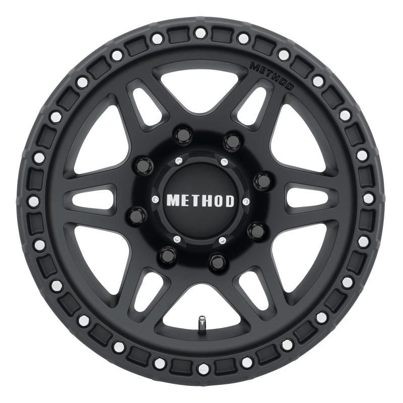 Method MR312 18x9 +18mm Offset 8x170 130.81mm CB Matte Black Wheel-tuningsupply.com