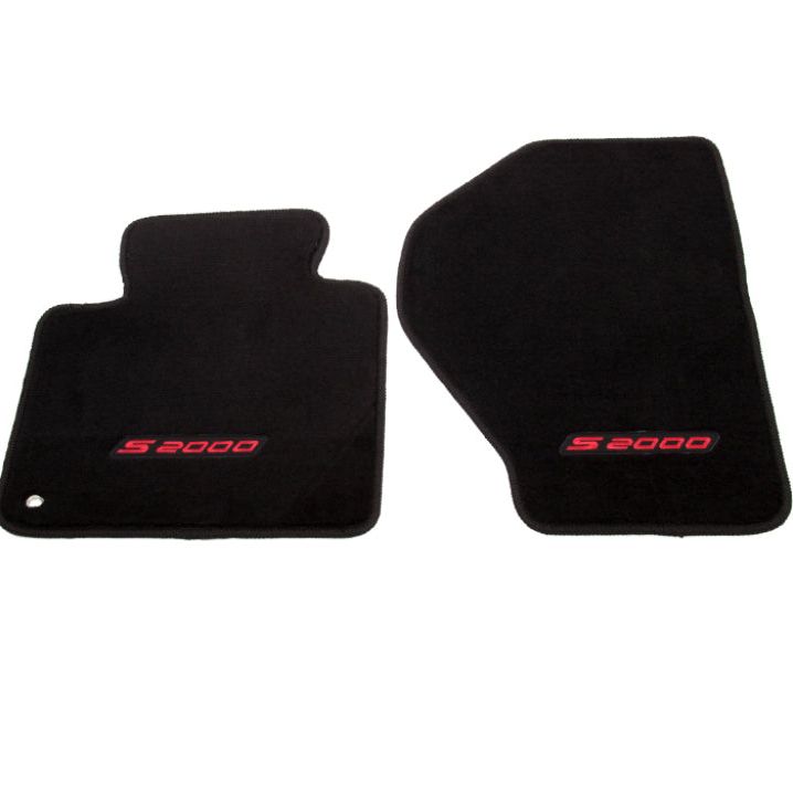 NRG Floor Mats - Honda S2000 (S2000 Logo) - 2pc. - SMINKpower Performance Parts NRGFMR-100 NRG