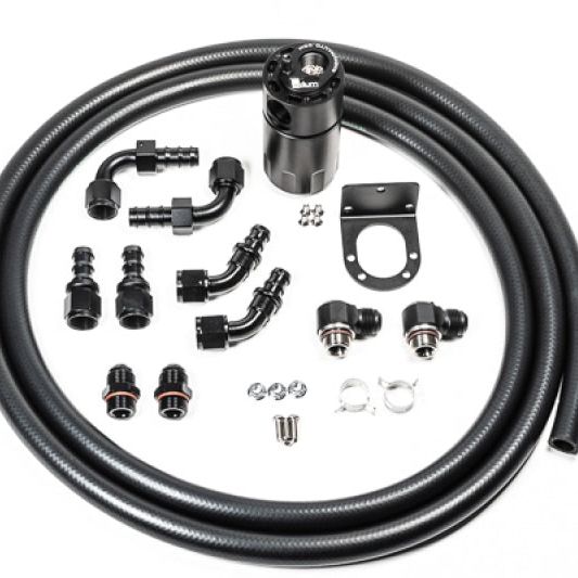 Radium Engineering Single Catch Can 10AN Kit Fluid Lock-tuningsupply.com