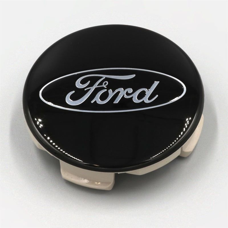 Ford Racing Ford Truck/SUV Black And Chrome Wheel Center Cap Kit-tuningsupply.com