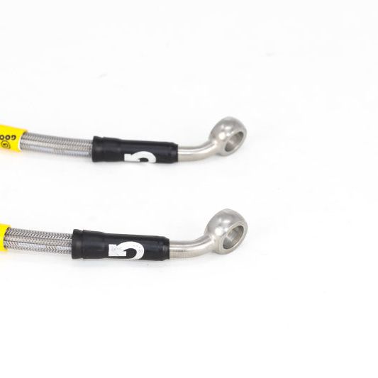 Goodridge 99-00 Honda Civic Si (w/Rear Disc) Stainless Steel Brake Line Kit-tuningsupply.com