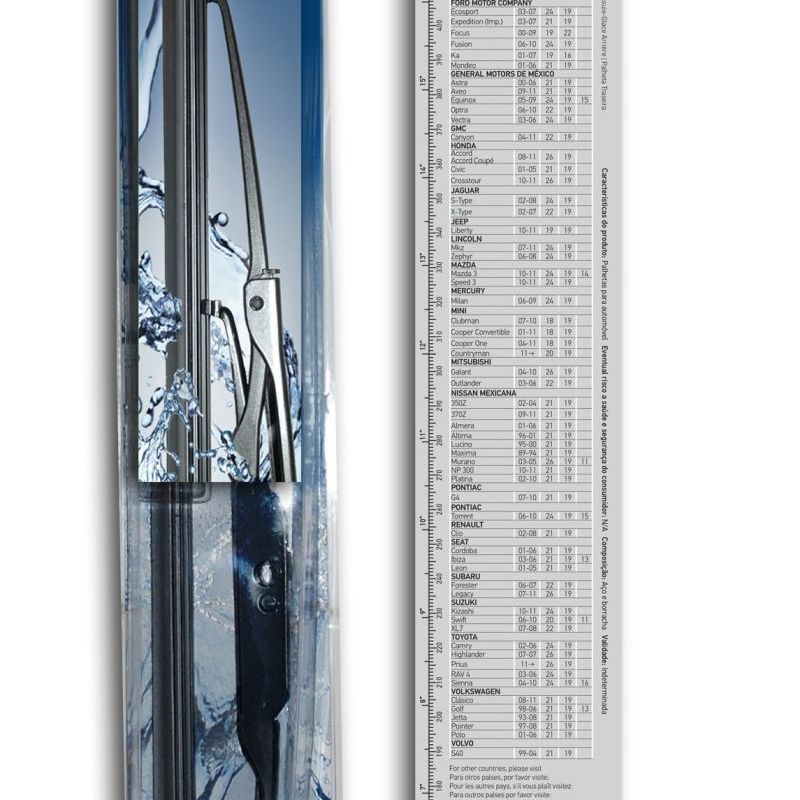 Hella Standard Wiper Blade 19in - Single-tuningsupply.com