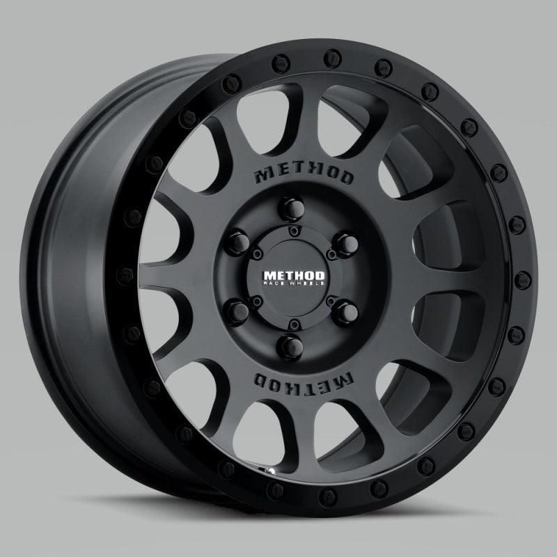 Method MR305 NV 17x8.5 0mm Offset 6x5.5 108mm CB Double Black Wheel-tuningsupply.com