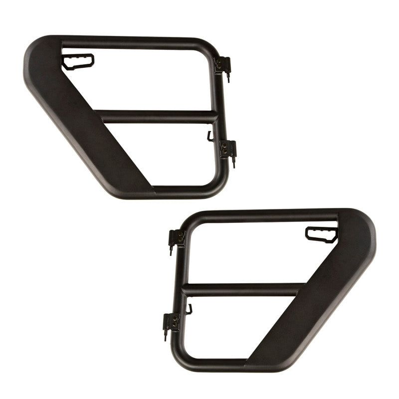 Rugged Ridge Fortis Rear Tube Doors 18-20 Jeep JL / 2020 JT-Doors-Rugged Ridge-RUG11509.14-SMINKpower Performance Parts