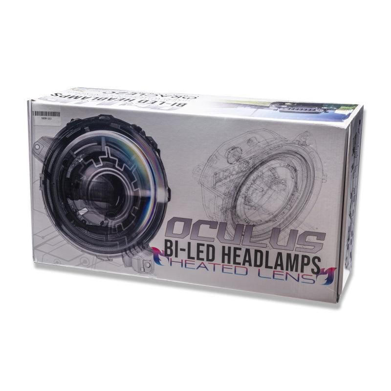 Oracle Lighting 18-22 Jeep Wrangler JL Oculus Bi-LED Projector Headlights SEE WARRANTY-tuningsupply.com