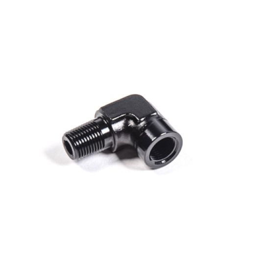 Radium Engineering 1/8in NPT Male to Female 90 Degree Fitting-tuningsupply.com