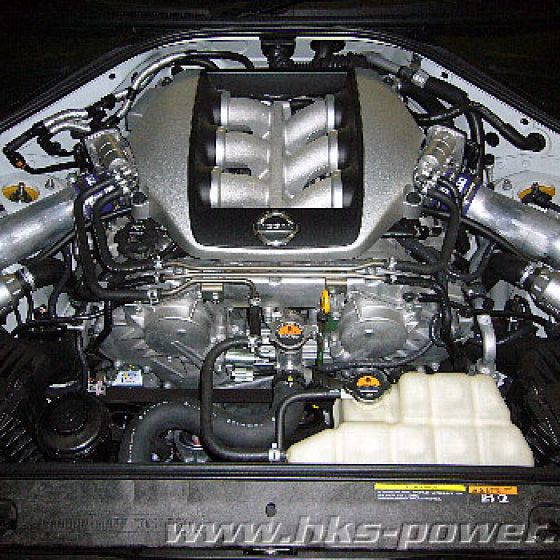 HKS 09-10 GT-R R35 SSQV4 BOV Kit Includes 2 SSQV & Polished Aluminum Pipes-tuningsupply.com