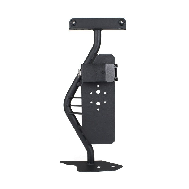 Go Rhino 18-24 Jeep Wrangler JL/JLU/JT Front Fender Jack Mount for Hi-Lift Jack - Tex. Blk-tuningsupply.com